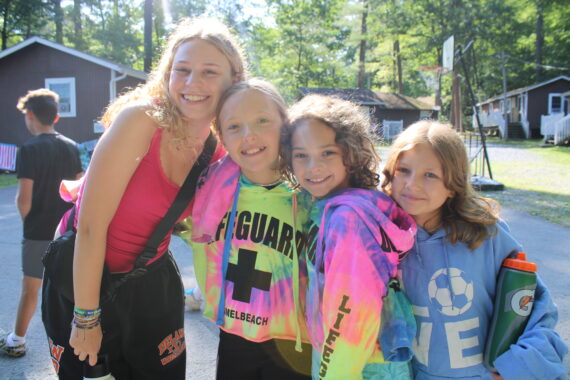 kids smiling